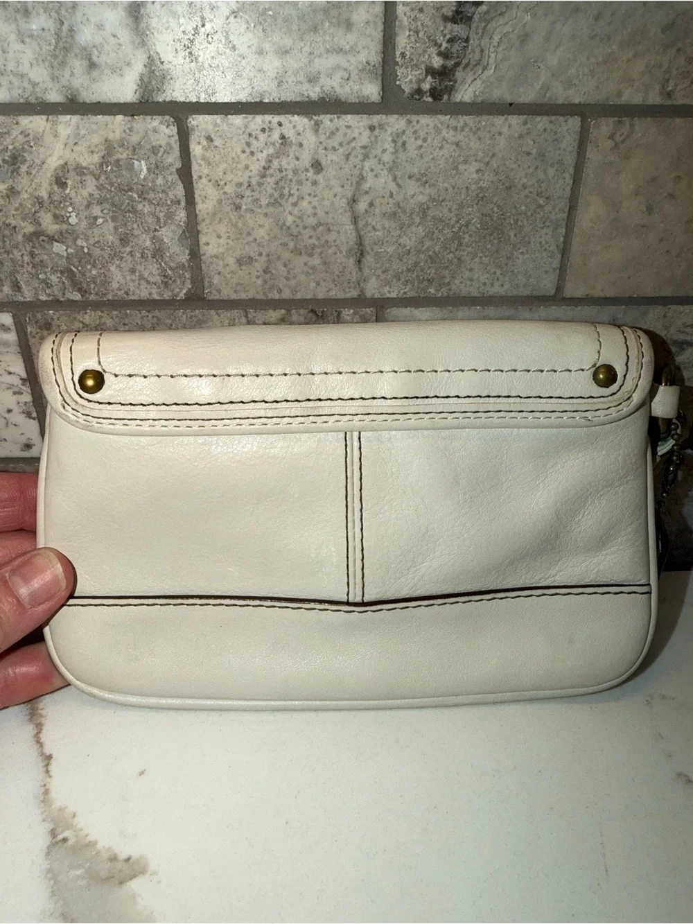 Coach wristlet clutch